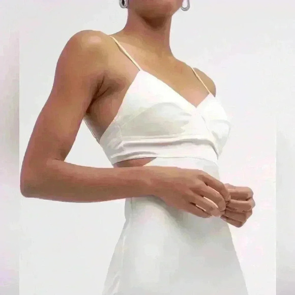 *NWT ALC The Blakely Il maxi dress size 4 in white - Picture 4 of 10